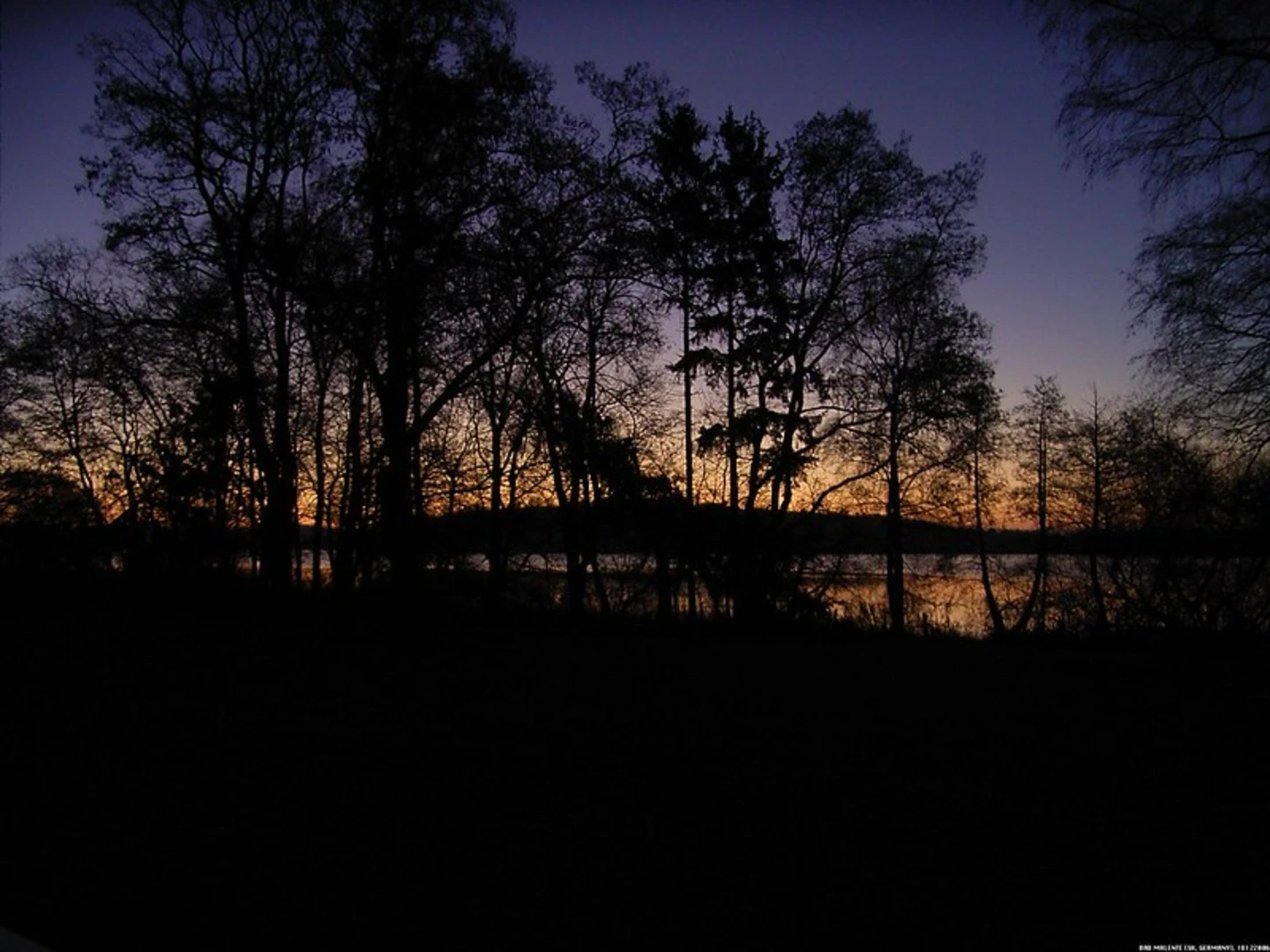An image depicting the trail Kellersee Rundweg and its surrounding area.