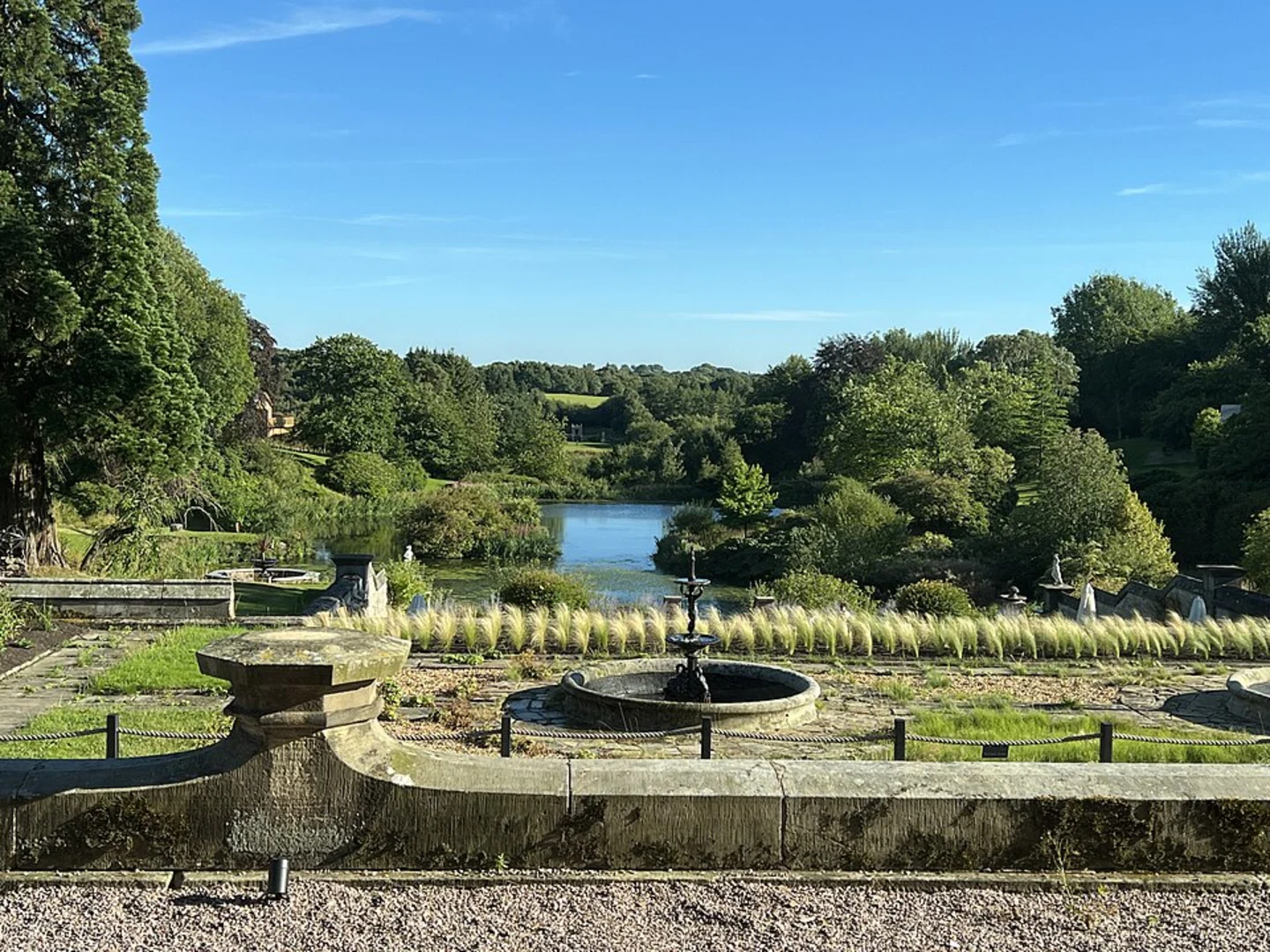 An image depicting the trail Consall Hall Gardens and its surrounding area.