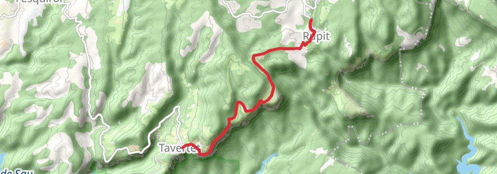 GR 2 La Junquera to Sant Adriá del Besos stage 7 Map