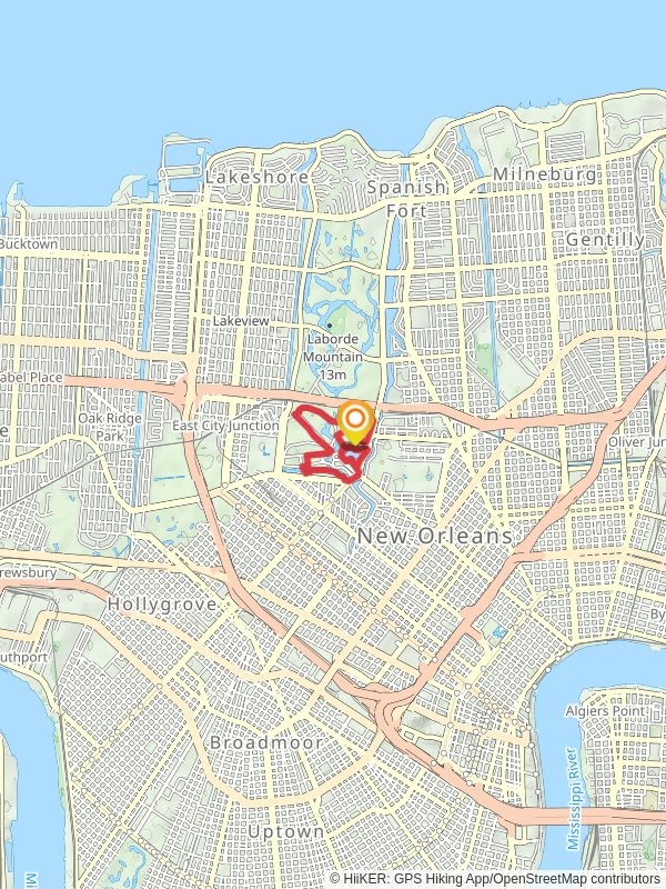 Big Lake and Festive Grounds Loop Path