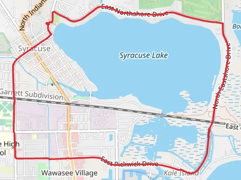 Syracuse Lake Loop Syracuse - Wawasee Trail