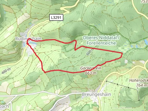 Gipfeltour Schotten and Hessenweg