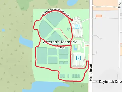 Jogging Walking Path Loop