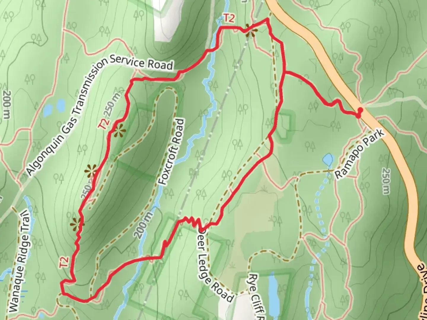 An image depicting the trail Cannonball and Castle Loop Trail and its surrounding area.