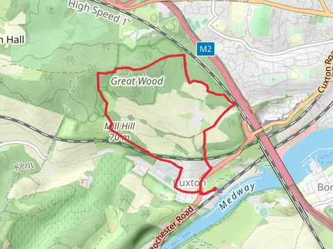 Mill Hill and Great Wood Loop