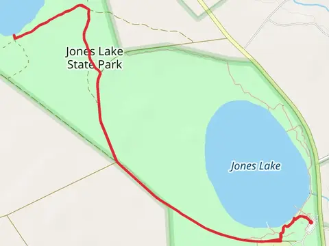 Salters Lake via Bay Trail