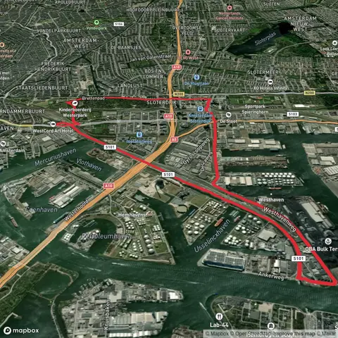 Radar Weg and Nieuwe Hem Weg