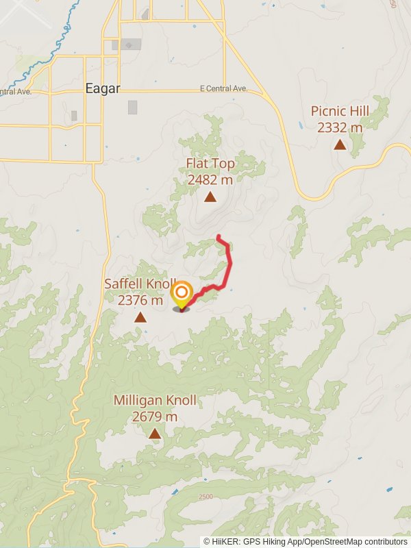 Windmill Trail mobile static map