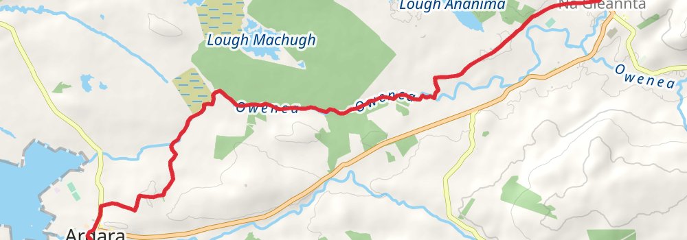 International Appalachian Trail stage 4 Map