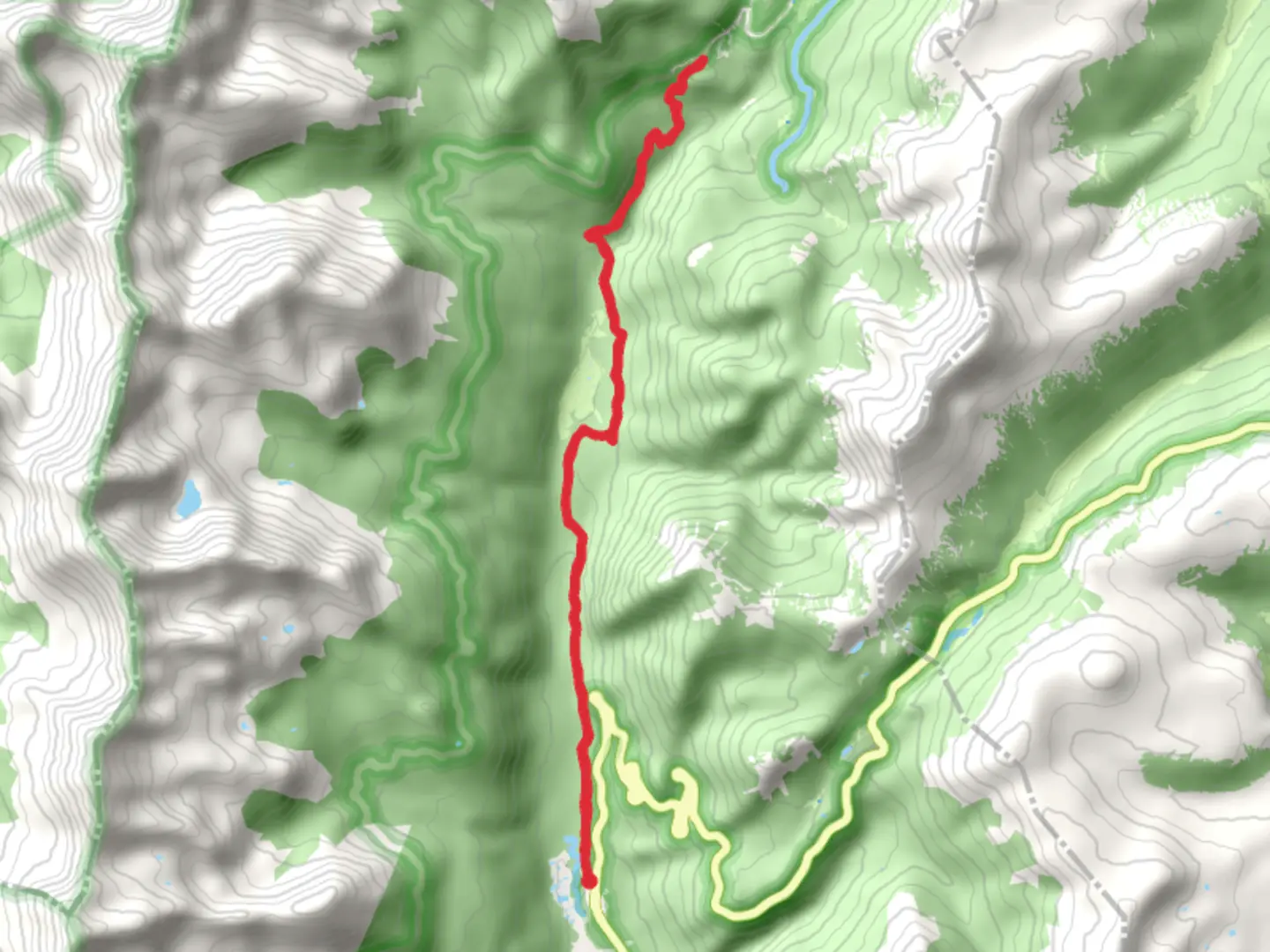 An image depicting the trail Colorado River Trail and La Poudre Pass Trail and its surrounding area.