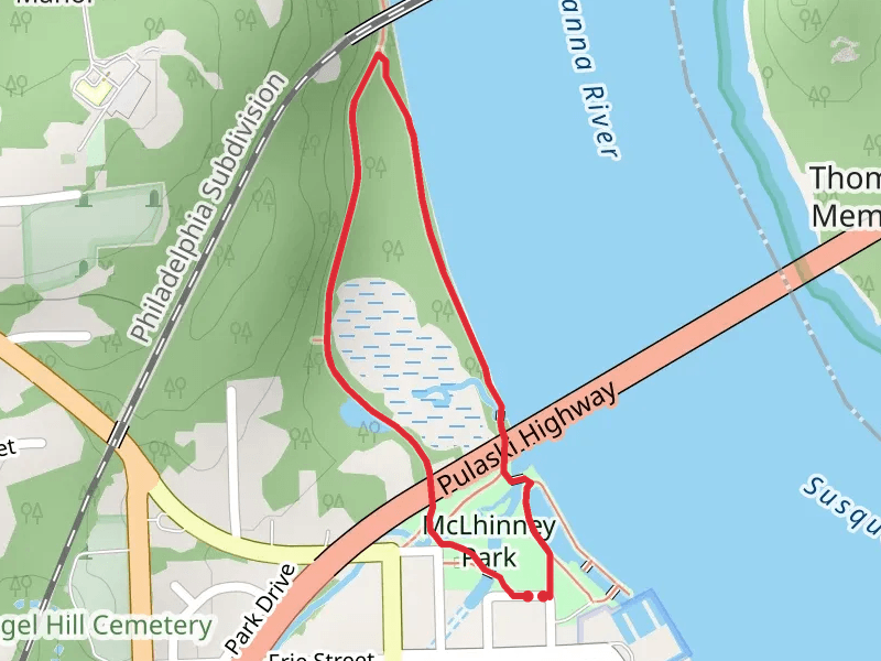 Frank's Pond and North Park Loop Trail