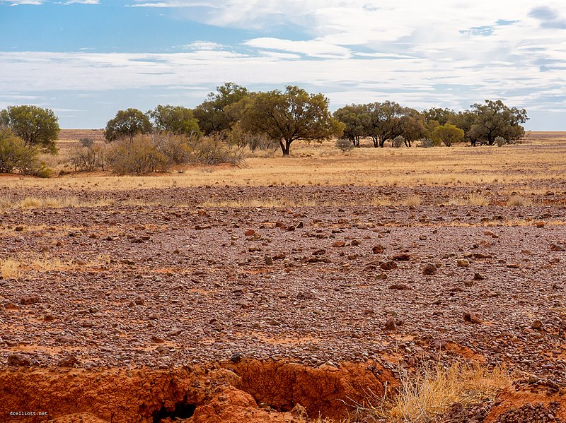 An image depicting the trail Diamantina National Park and its surrounding area.