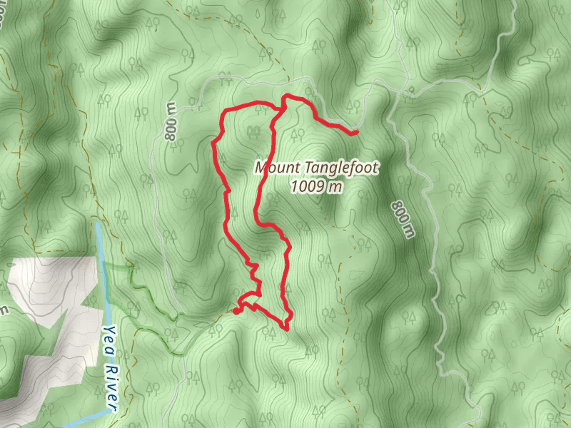 Myrtle Gully Circuit Track mobile static map