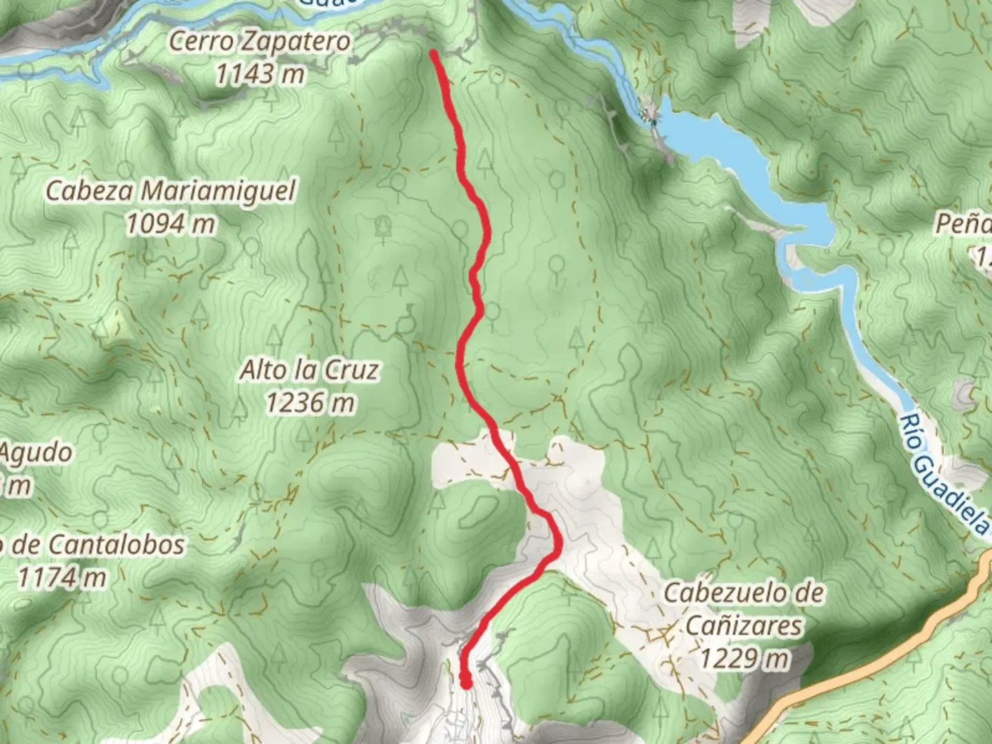 An image depicting the trail Live Swallower's Sickle PR CU 91 and its surrounding area.