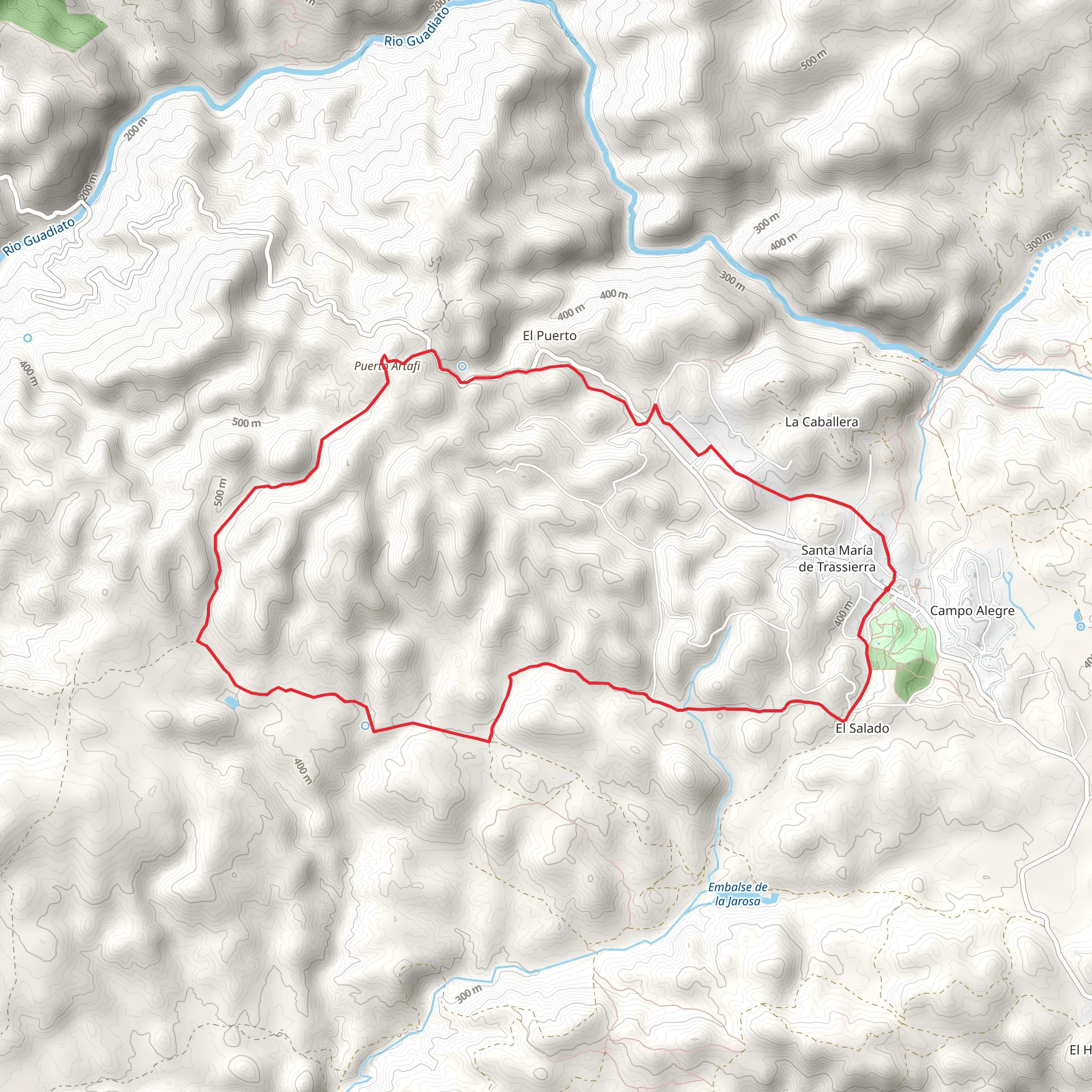 Trassierra Circular PR A 211 mobile static map