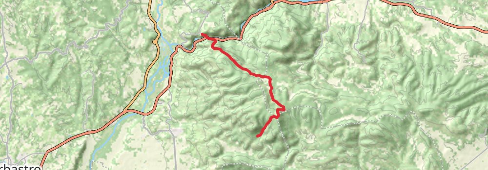 GR 45 - Somontano Trail stage 6 Map