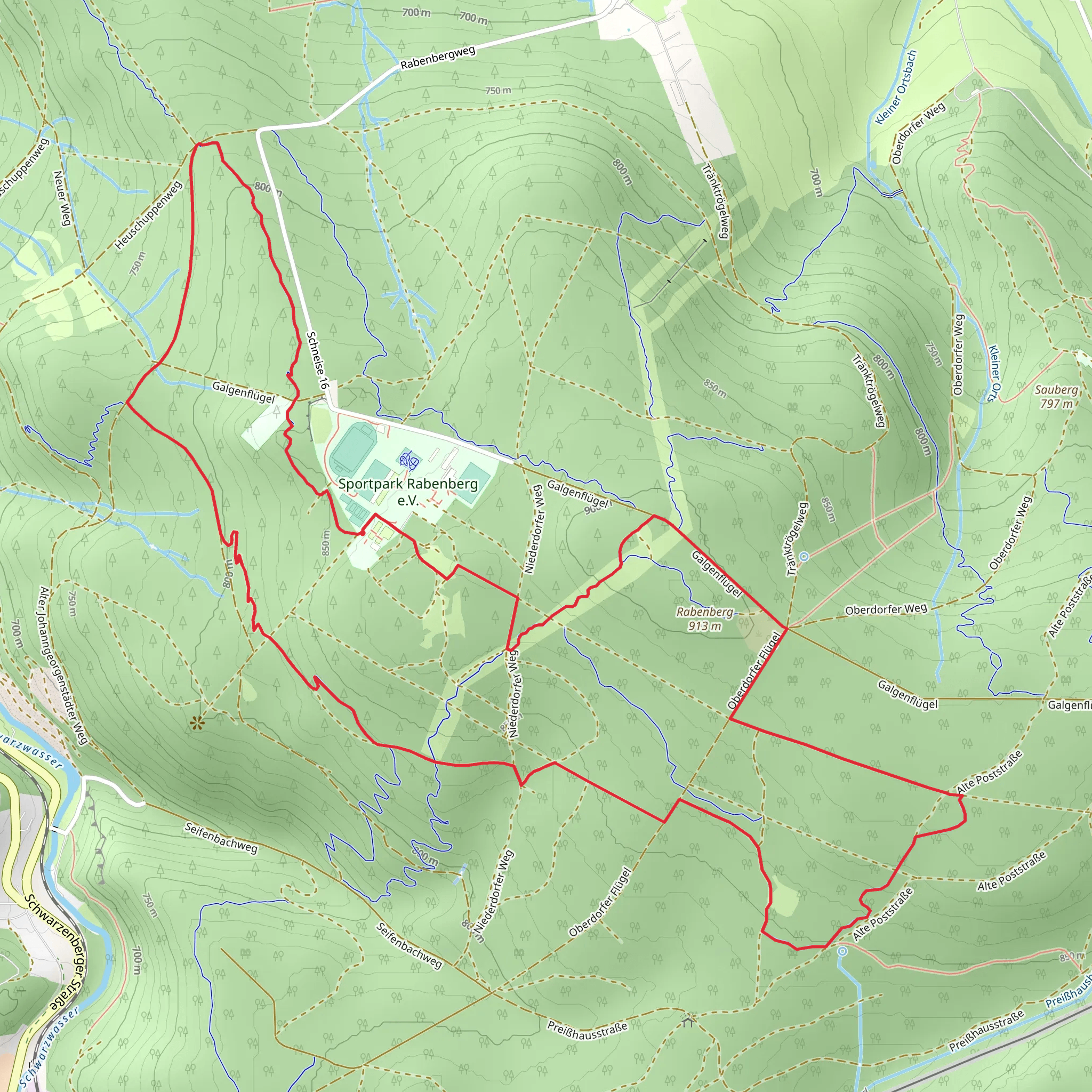 TCR Flowing Ten and Zuweg Kamm mobile static map