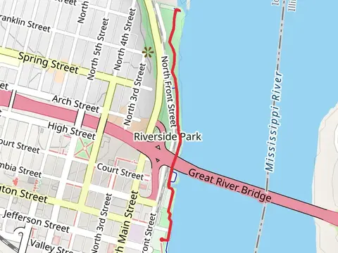 Walk to Riverside Park