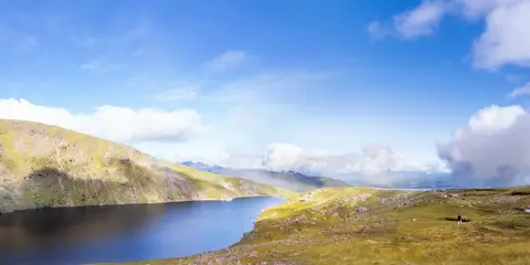 An image depicting the trail Mangerton Circular Trail and its surrounding area.