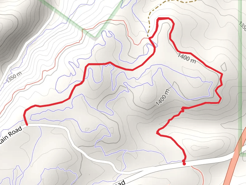 Flume Trail Out and Back