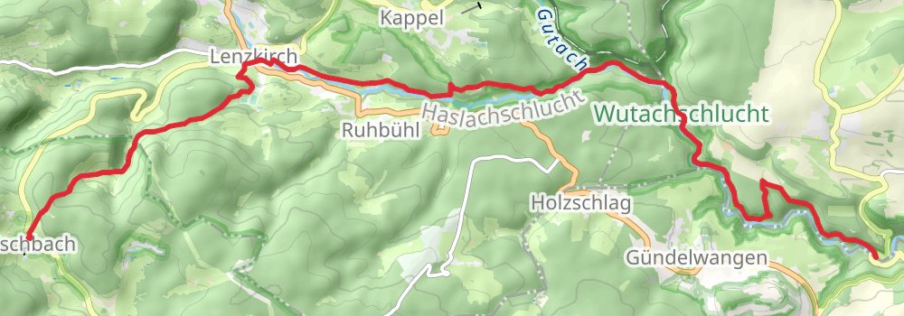 Schluchtensteig stage 3 Map