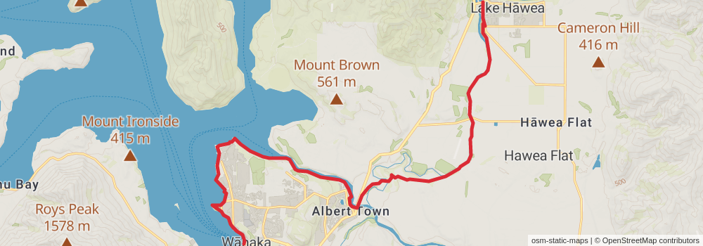 Te Araroa South Island stage 60 Map