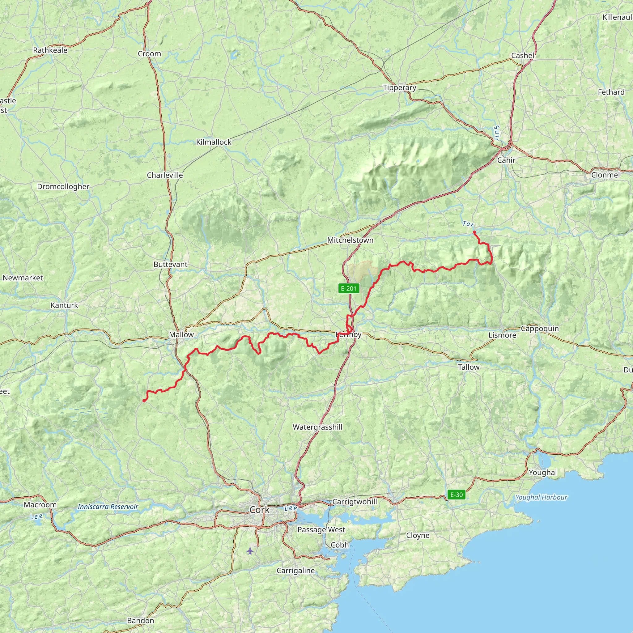 Avondhu Way mobile static map