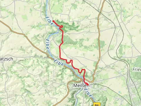 Meissen to Diesbar Seublitz Walk
