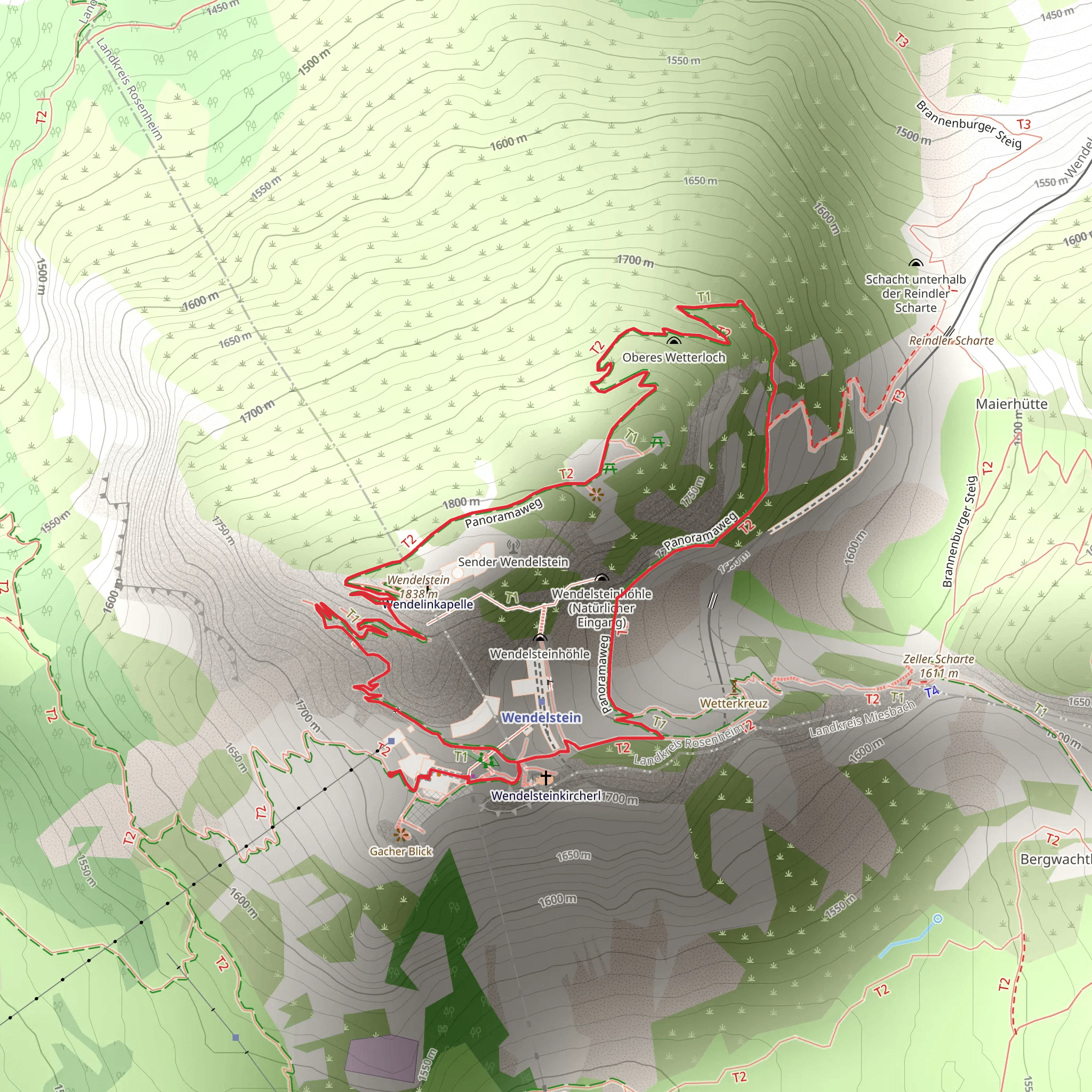 Die Eiszeiten der Letzte Schliff via Geologie Rundweg mobile static map