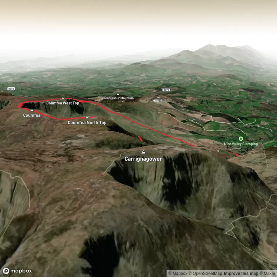 An image depicting the trail Hike - 1/12/2026 and its surrounding area.