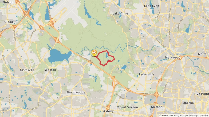 Reedy Creek Lake Loop