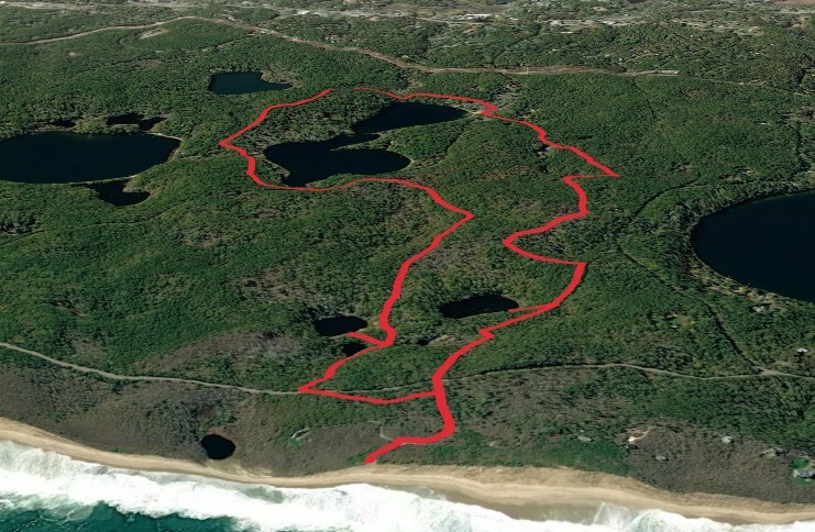 Gross Hill, Kinnacum Pond and Spectacle Pond Loop via Long Pond