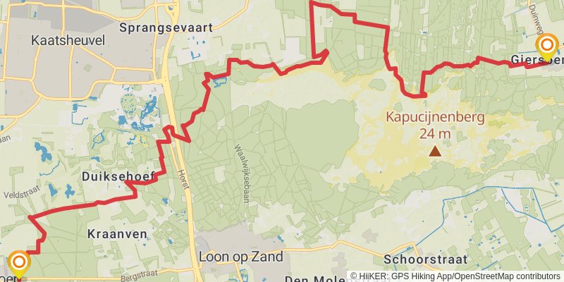 Hertogenpad stage 2 Map