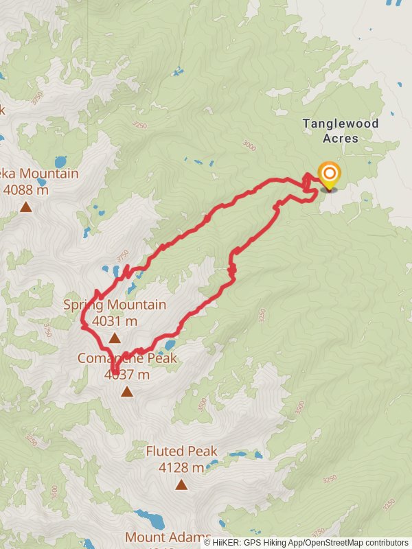 Comanche Trail and Venable Trail