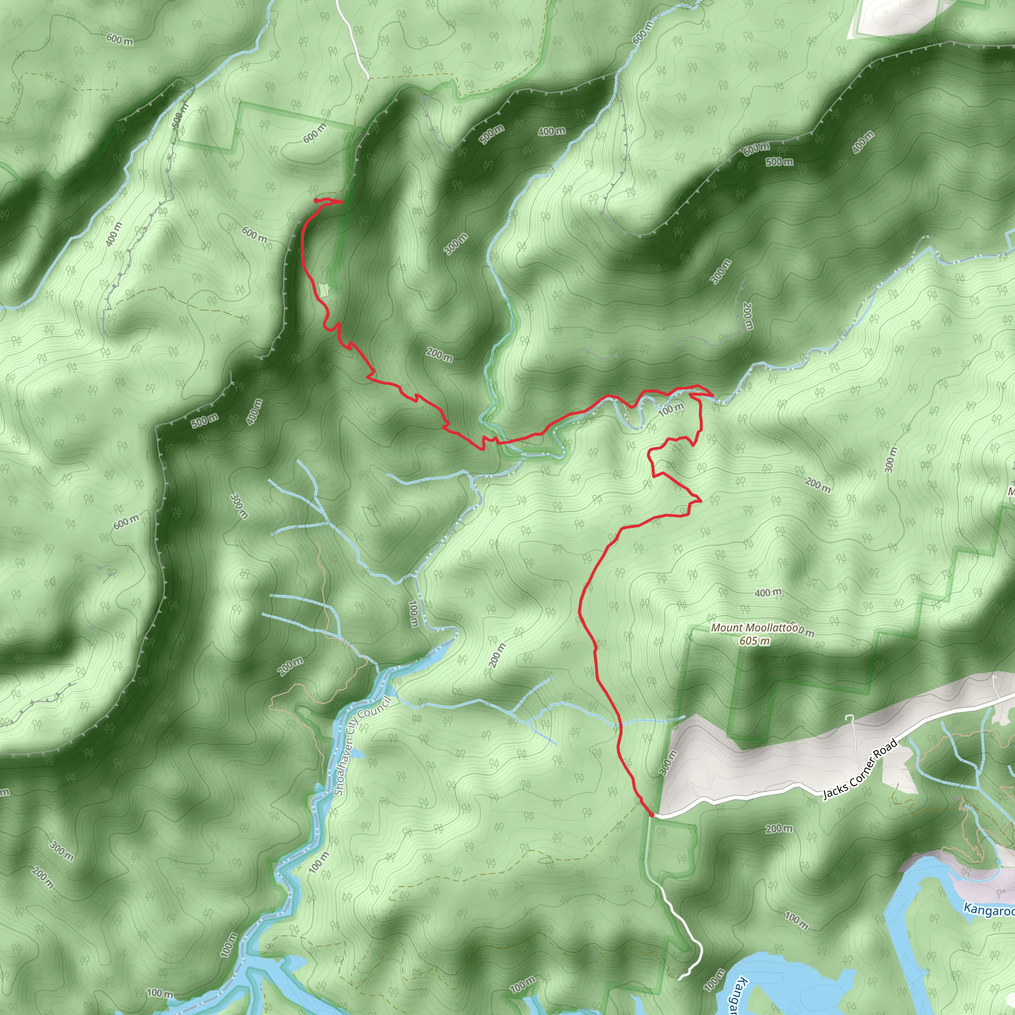 Griffins Track mobile static map