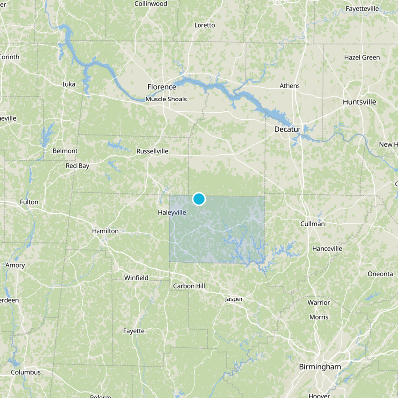 Winston County Static Map