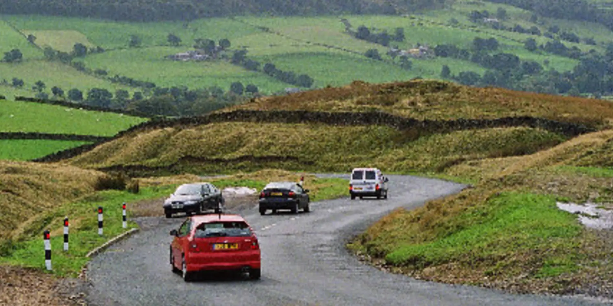 An image depicting the trail Nick of Pendle from Pendleton and its surrounding area.