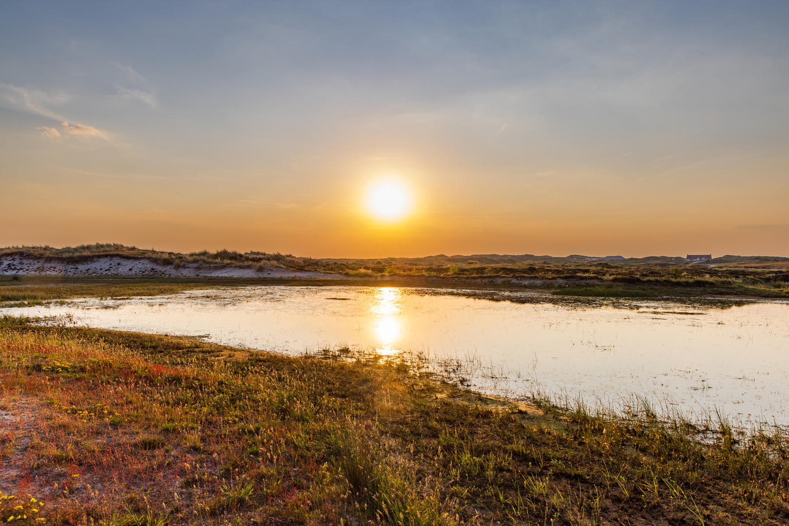 An image depicting the trail Femearumerbos and Midsland aan Zee Loop and its surrounding area.