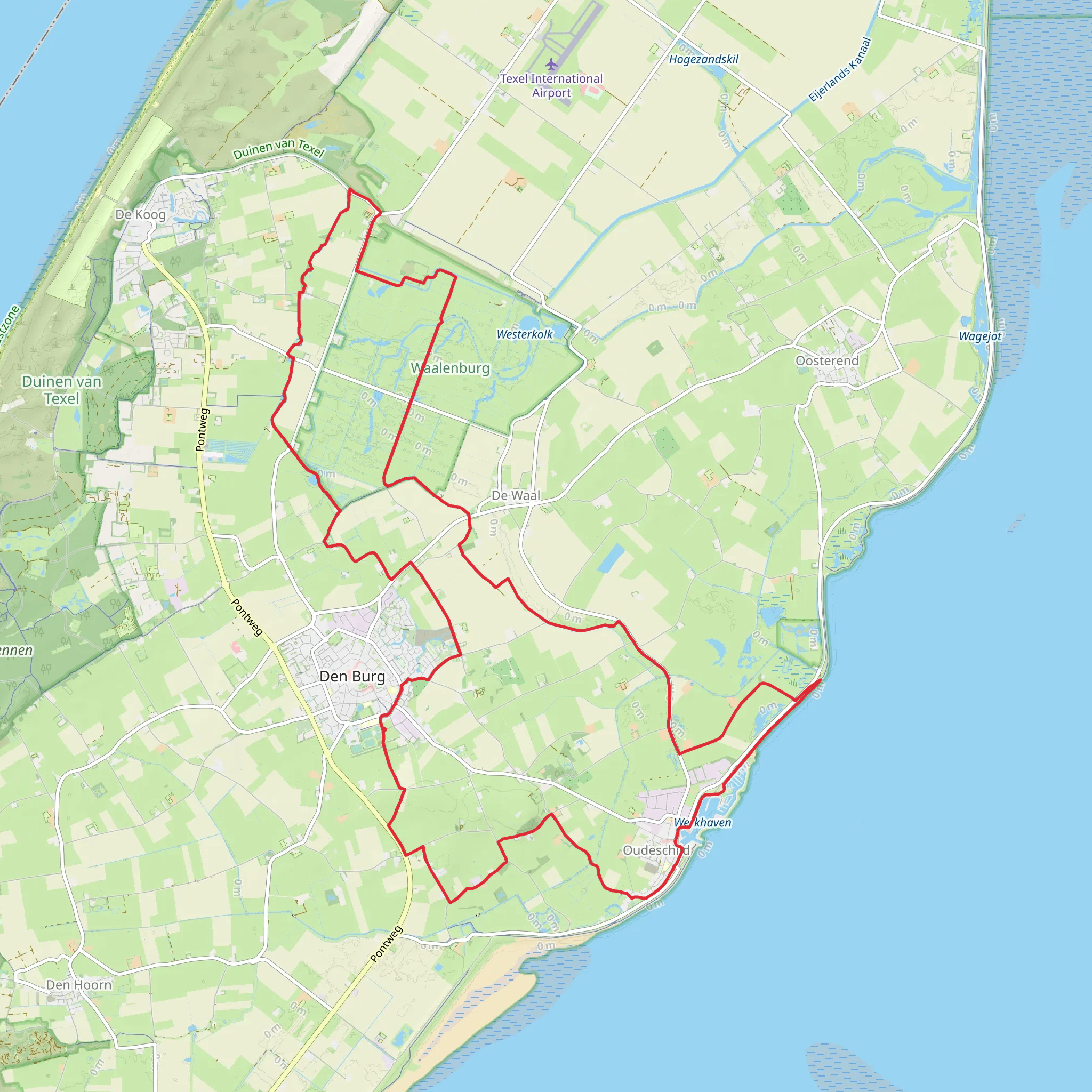 Skillepaadje, Boeren Route and Waal en Burgerdijk Loop mobile static map