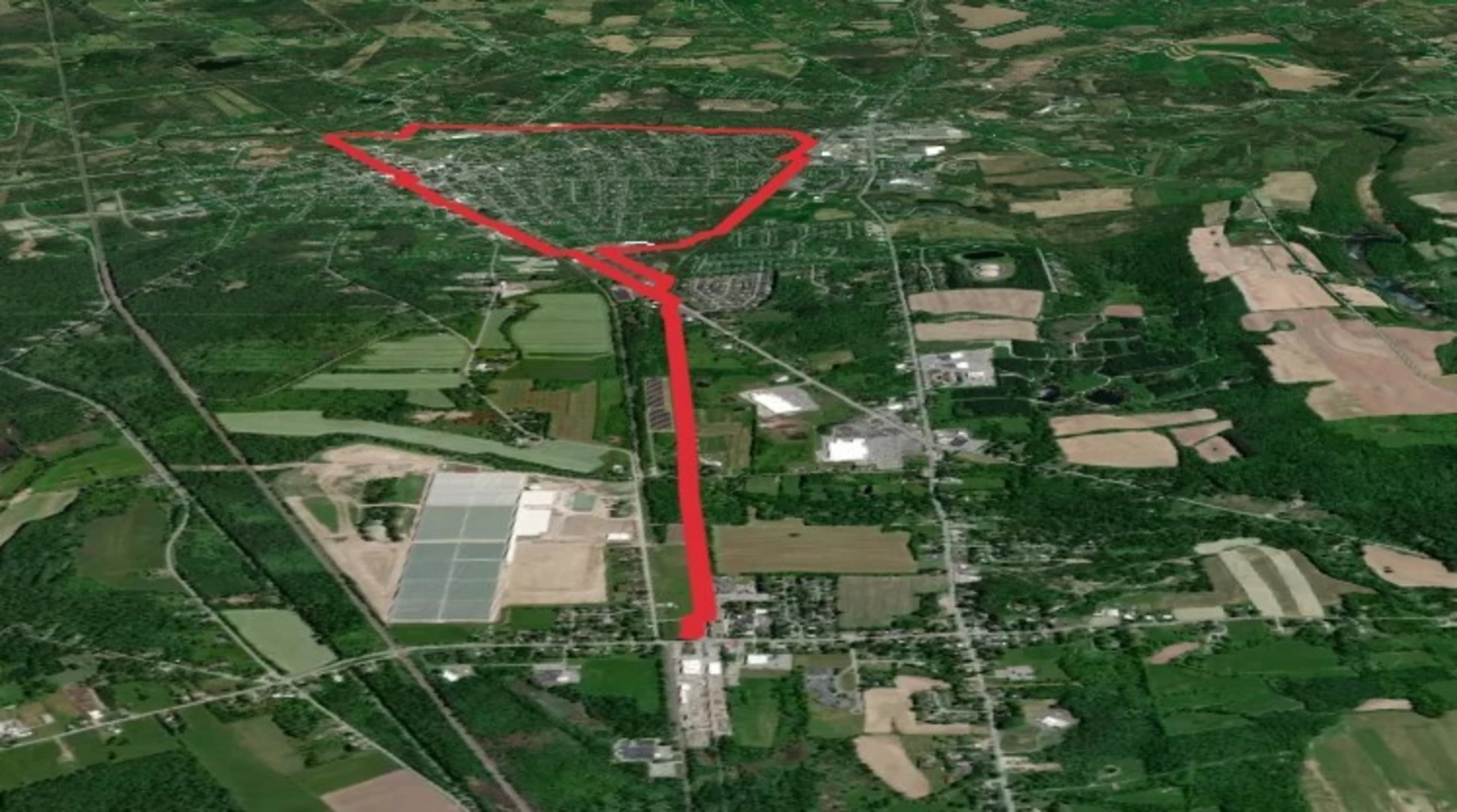 An image depicting the trail Lincoln Park Loop - Oneida Rail Trail and its surrounding area.