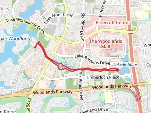 Lake Robbins Loop from Ellipse Park