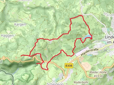 Waldsee and Wadderfall via Waldsee Rundweg