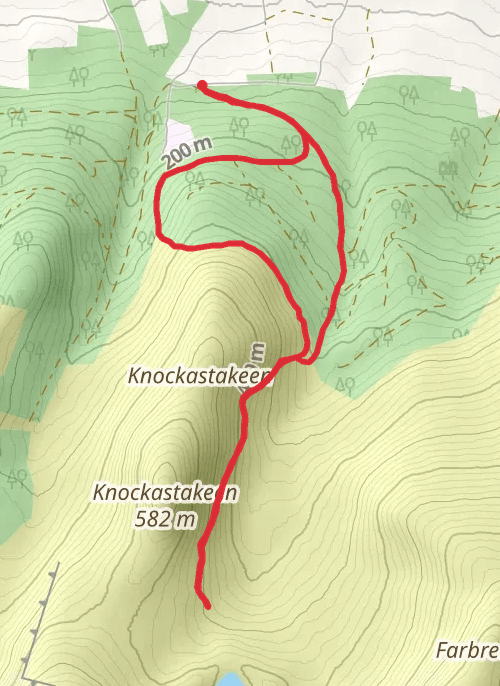 Lake Muskry mobile static map