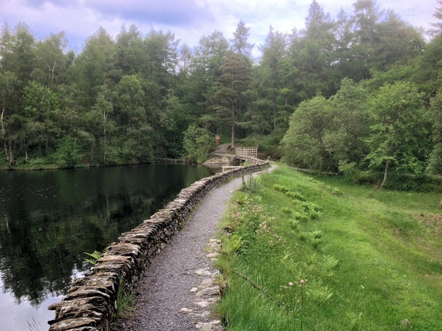 An image depicting the trail High Dam and Parocket Height Loop and its surrounding area.
