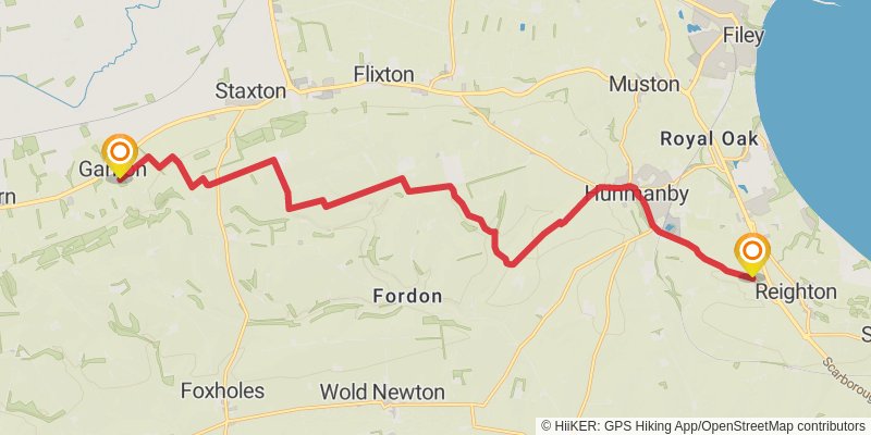 Head to Head Walk stage 2 Map