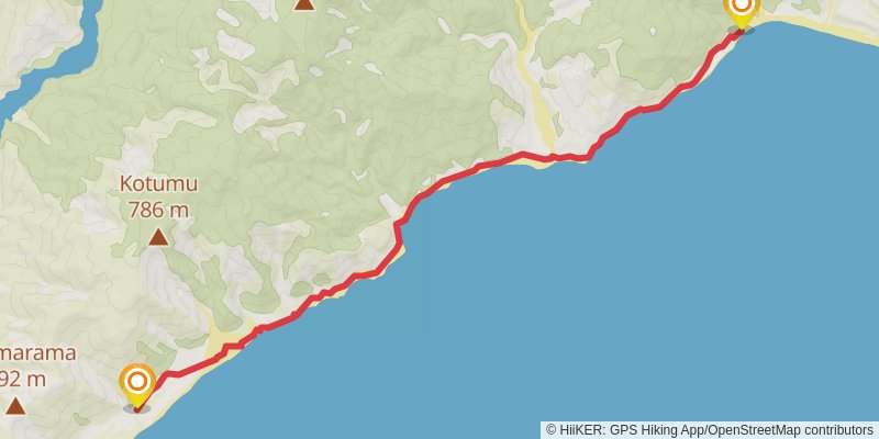Turakirae Head stage 2 Map