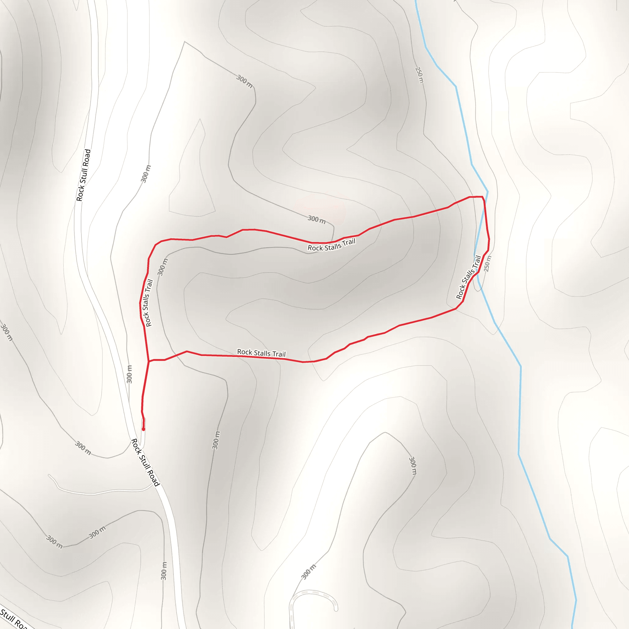 Rock Stull Loop mobile static map