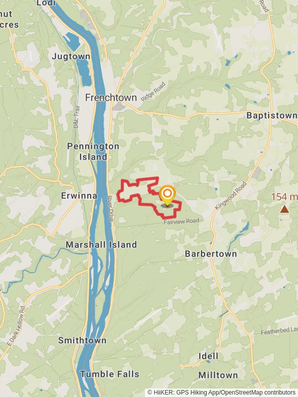 Field Edge and Orange Loop Trail