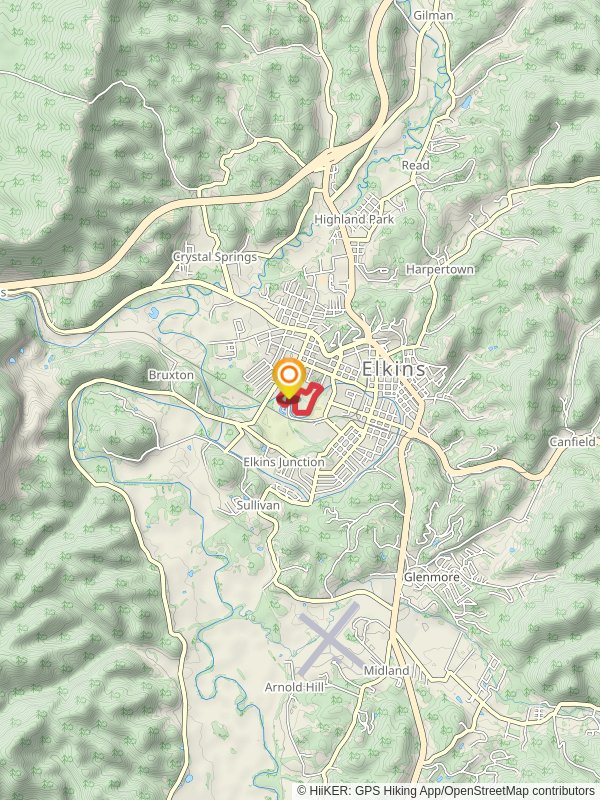 Elkins Skatepark Loop