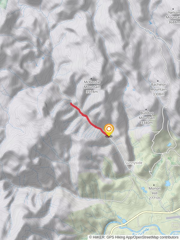 Miners Creek Trail - Short